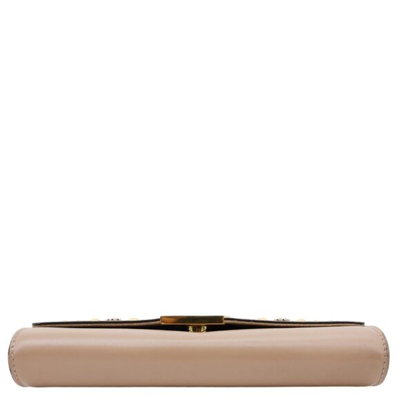 Louis Vuitton  Chain Louise GM Studded Leather Shoulder Bag Beige - Picture 8 of 14